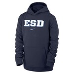 Nike NIKE Club Fleece Hoodie with ESD Lt Blue Drop Shadow