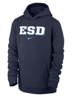 Nike NIKE Club Fleece Hoodie with ESD Lt Blue Drop Shadow