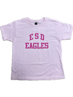 EN T-Shirt Pink ESD Eagles Drop Shadow