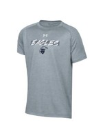GFS U-A Tech Tee TGH with Brushstroke EAGLES in WHT