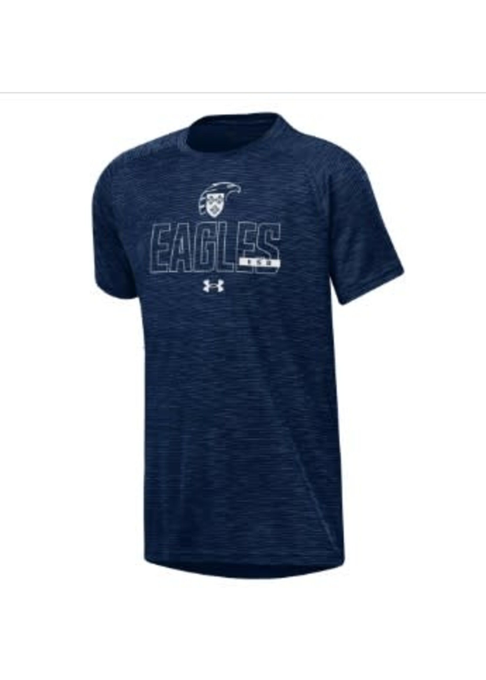 GFS U-A Novelty Tee Navy EAGLES Outline with ESD