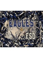Fan Glam Fan Glam Bag Clear Envelope with Rhinestone Detail
