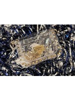 M and M Jackie Studded Clear Bag