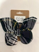 Butterfly Bow Campbell Plaid Pony Tail