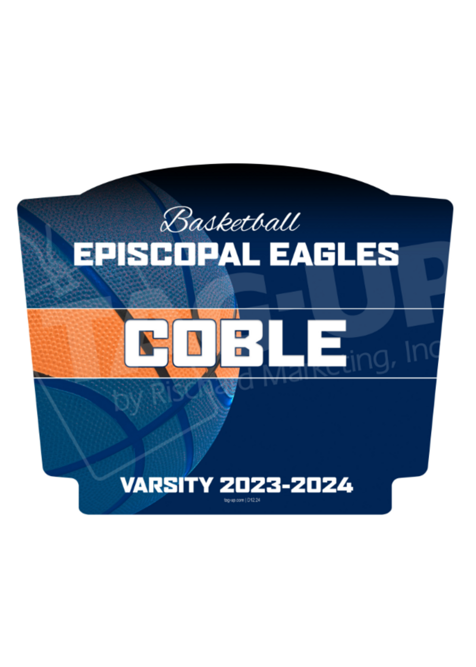 2025 Basketball Locker Sign