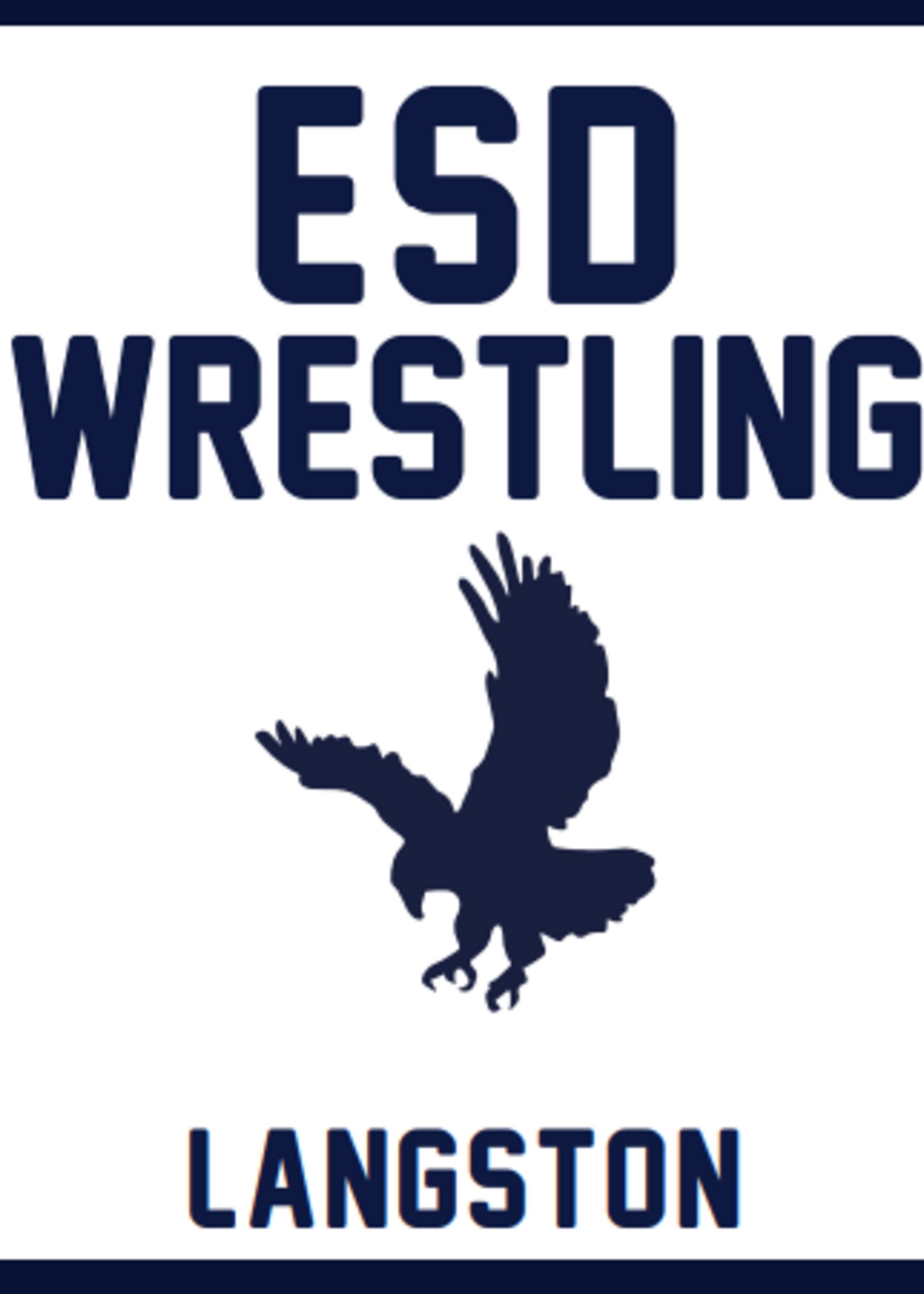 2026 Wrestling Yard Sign
