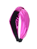 AZARHIA Metallic Top Knot Headband