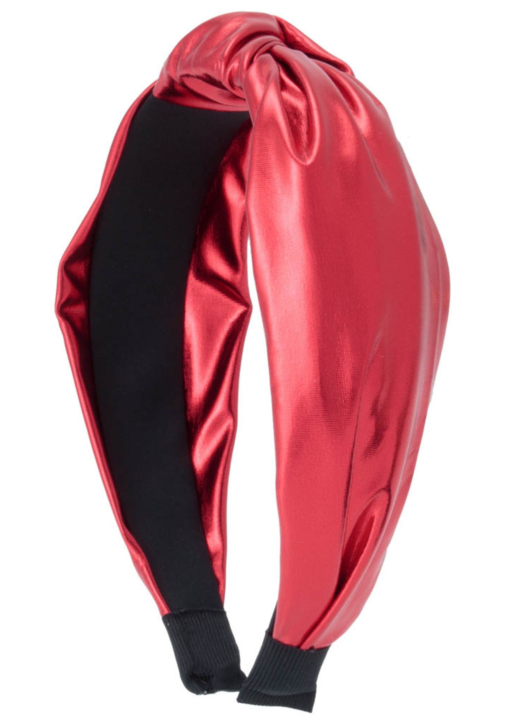 AZARHIA Metallic Top Knot Headband