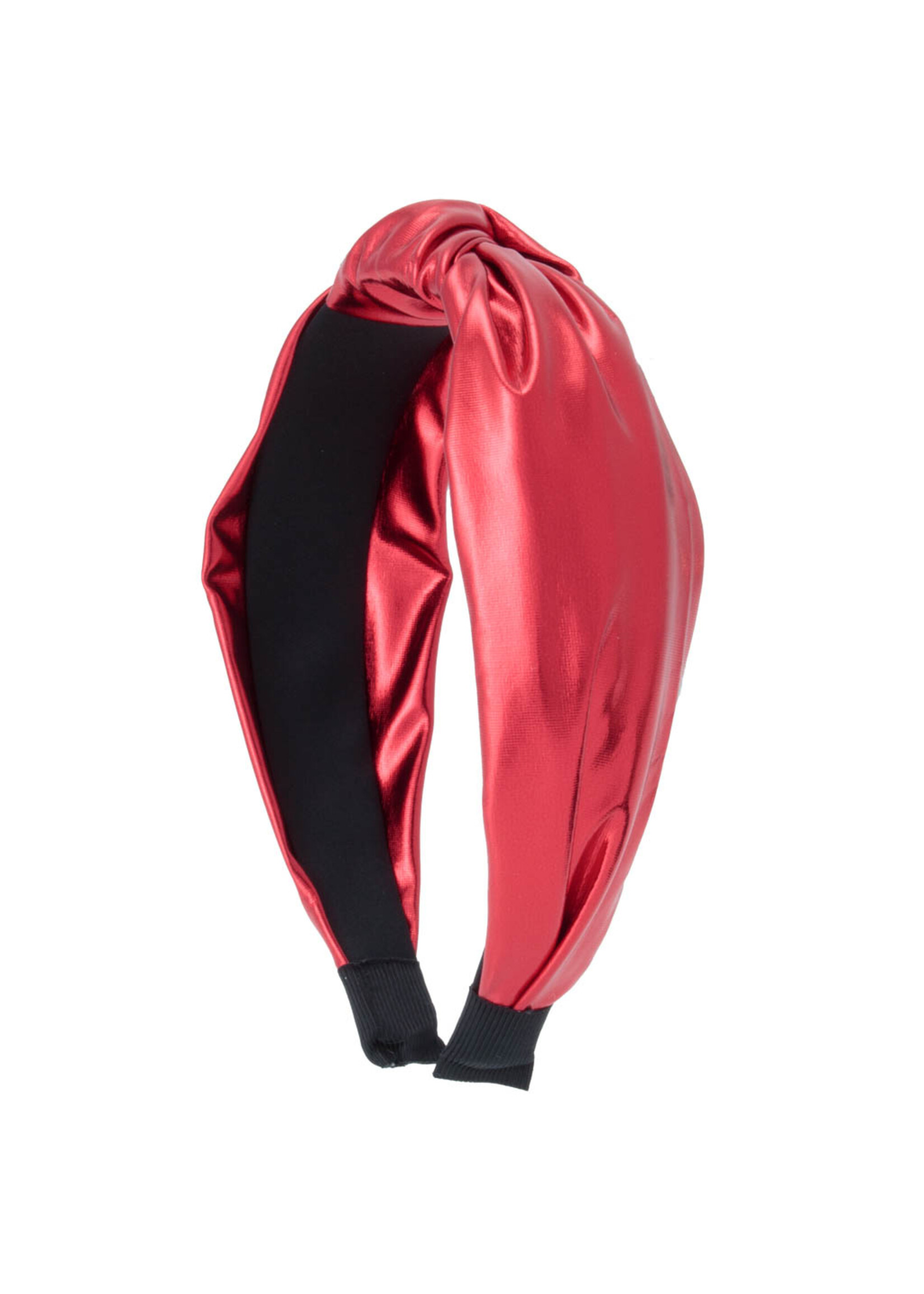 AZARHIA Metallic Top Knot Headband