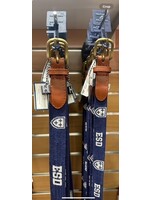 Smath and Bran Cust ESD Belt Navy/White