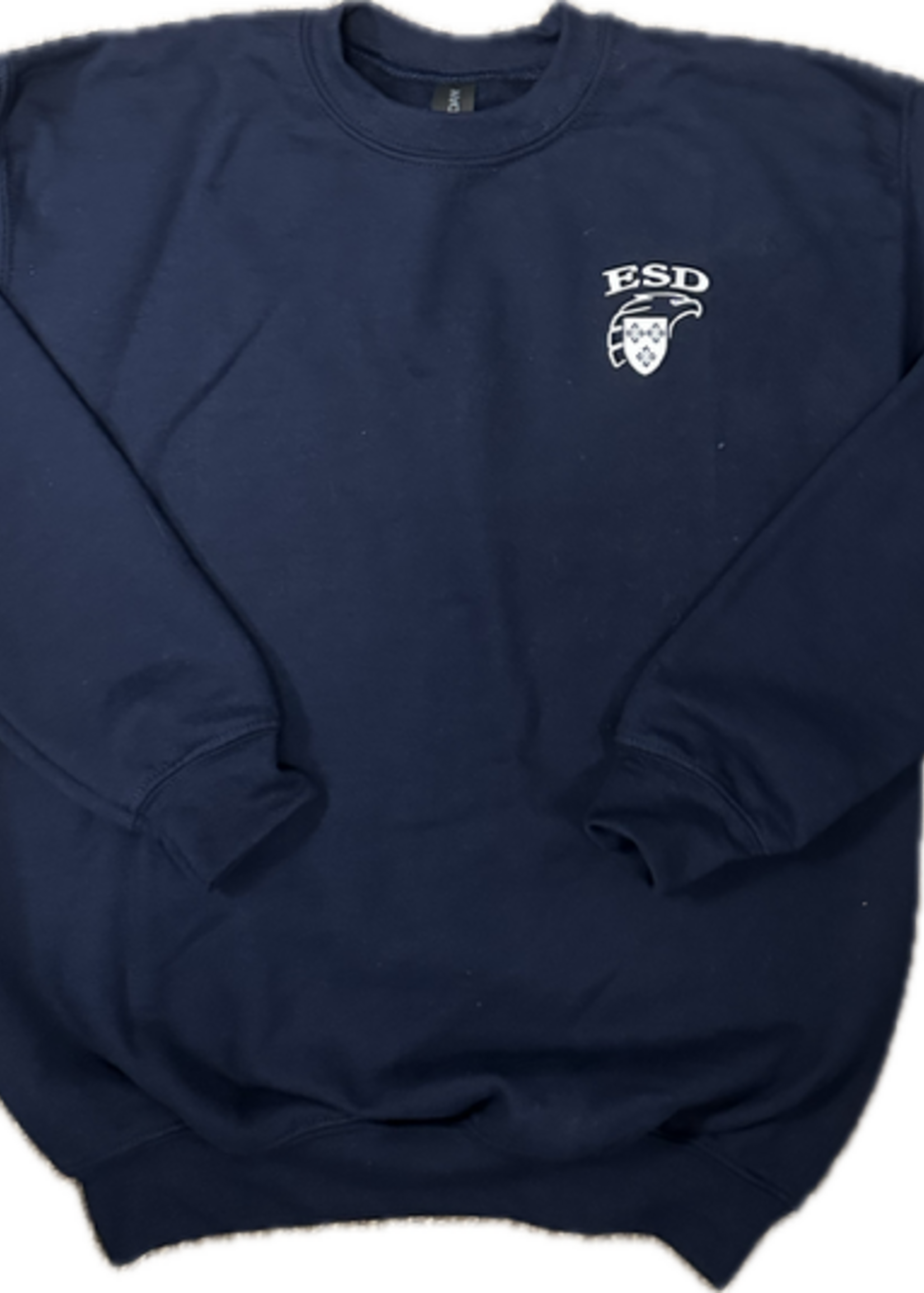EN Crewneck Sweatshirt with Eagle Shield