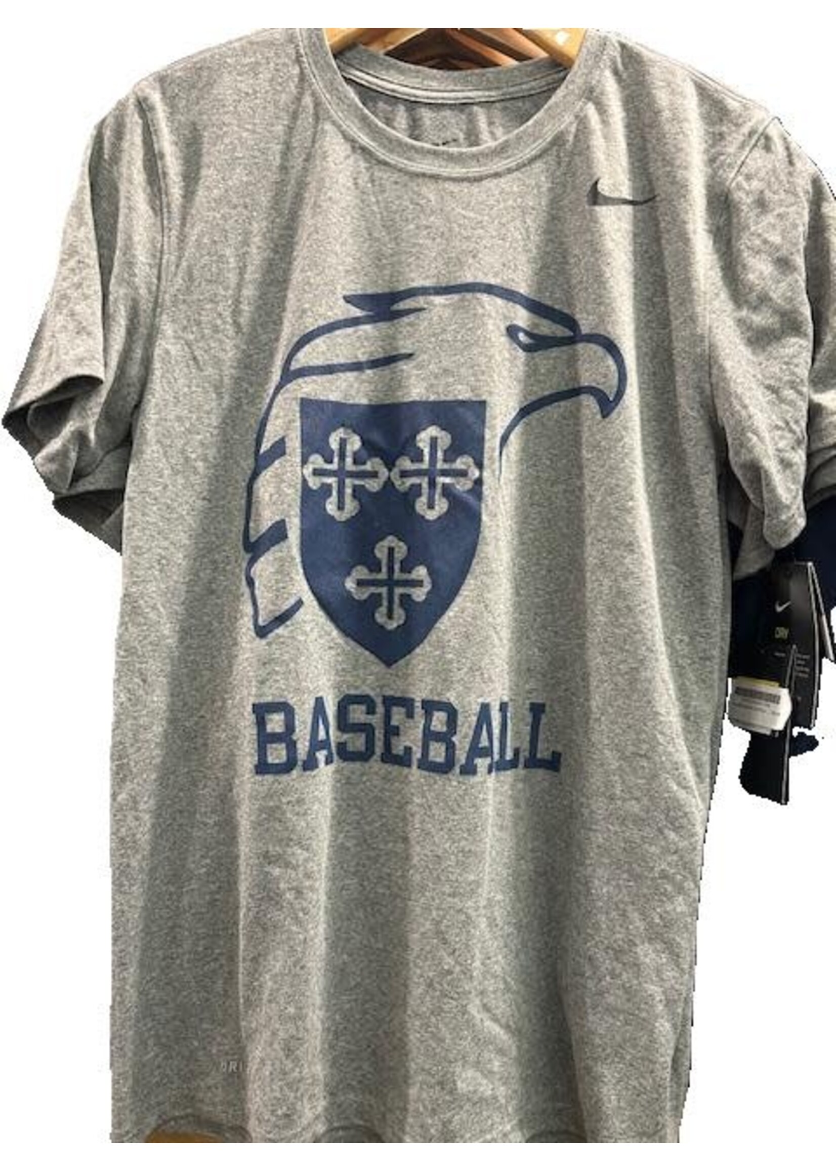 Nike Legend Baseball Tee - Gray SS