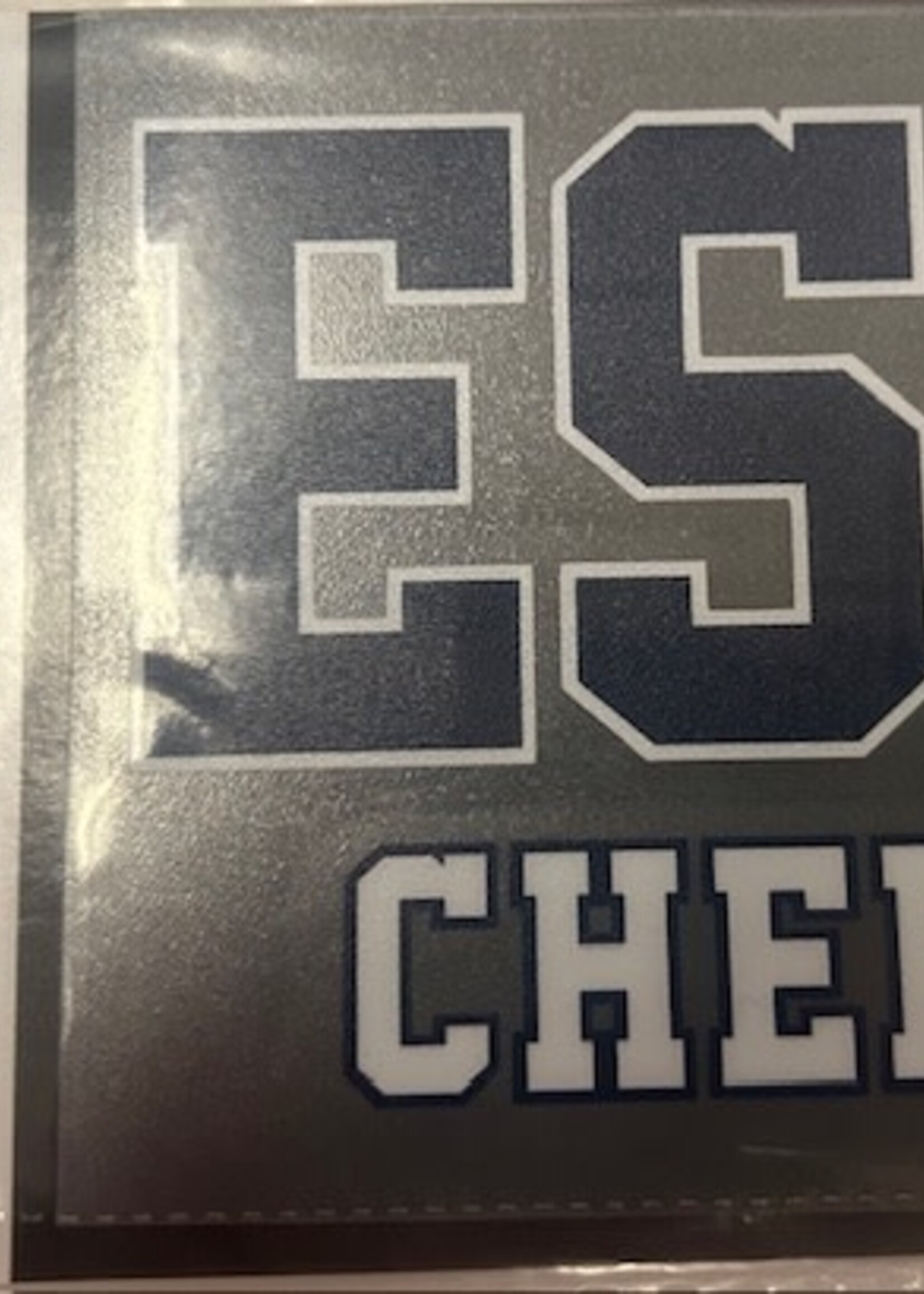 CDI Corp ESD Athletic Decal Cheer