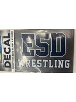 CDI Corp ESD Athletic Decal Wrestling
