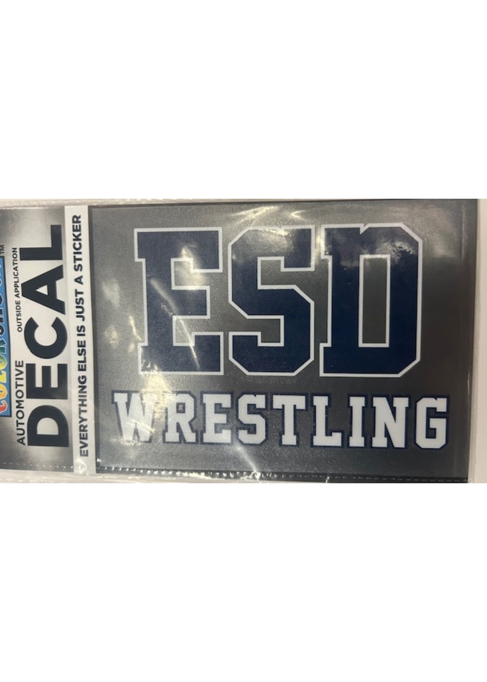 CDI Corp ESD Athletic Decal Wrestling