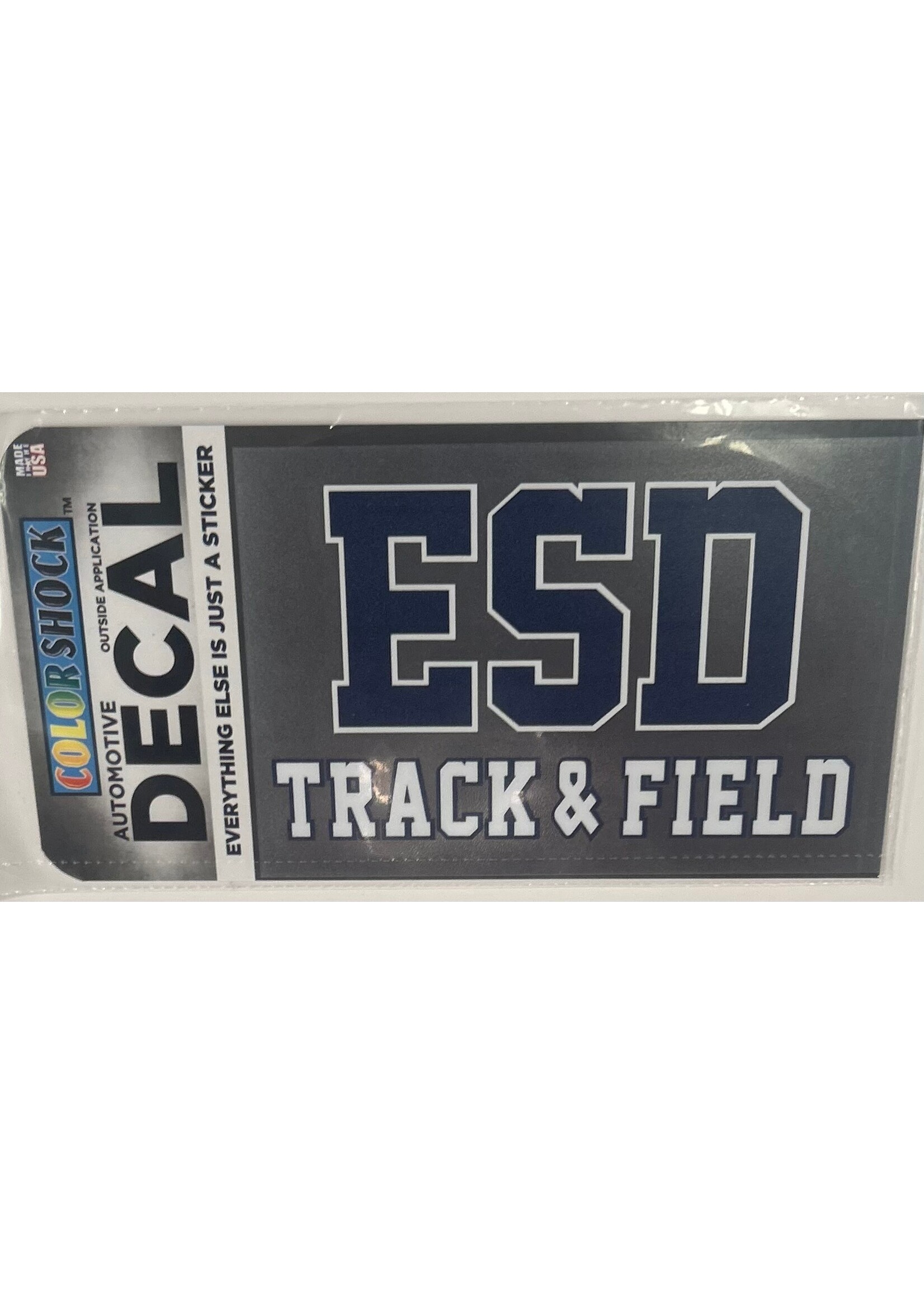 CDI Corp ESD Athletic Decal Track & Field