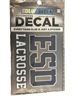 CDI Corp ESD Athletic Decal Lacrosse