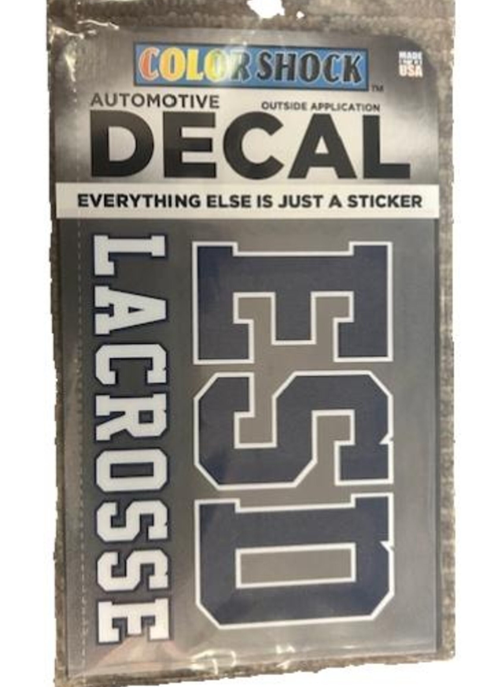 CDI Corp ESD Athletic Decal Lacrosse
