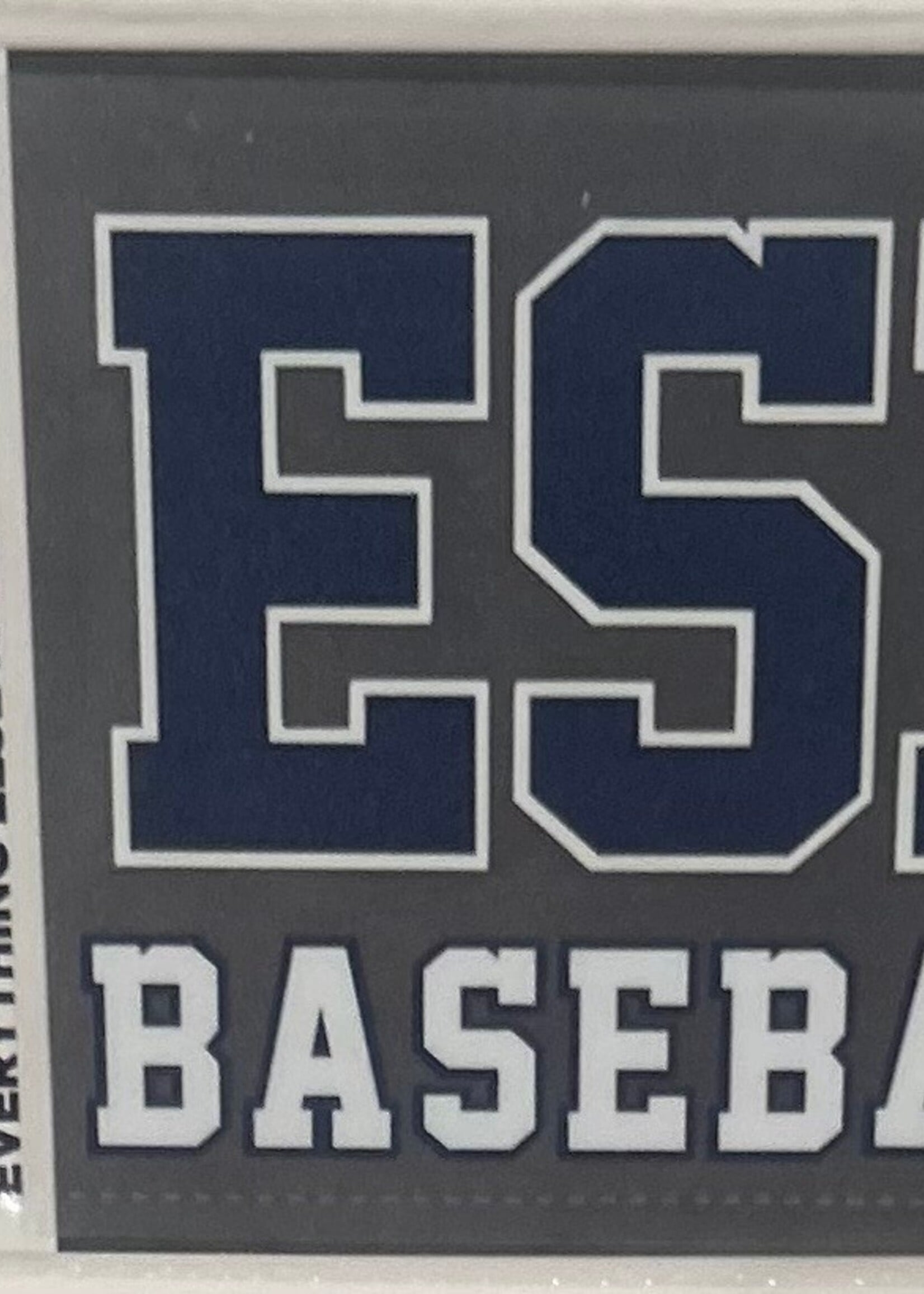 CDI Corp ESD Athletic Decal Baseball