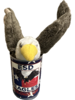 Canned Gifts Custom Plush Bald Eagle