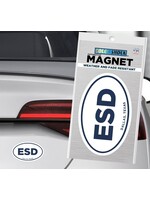 CDI Corp Oval Gameday Magnet ESD
