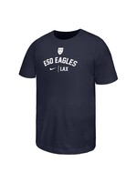 Nike NIKE YOUTH ESD EAGLES LAX Tee with Shield