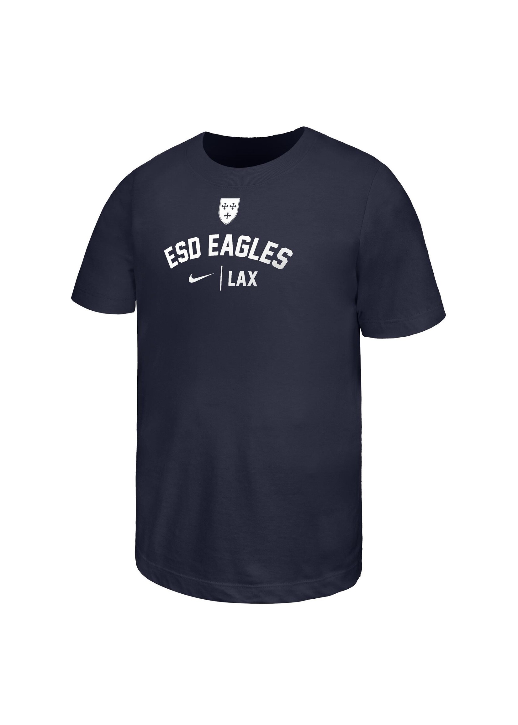 Nike NIKE YOUTH ESD EAGLES LAX Tee with Shield