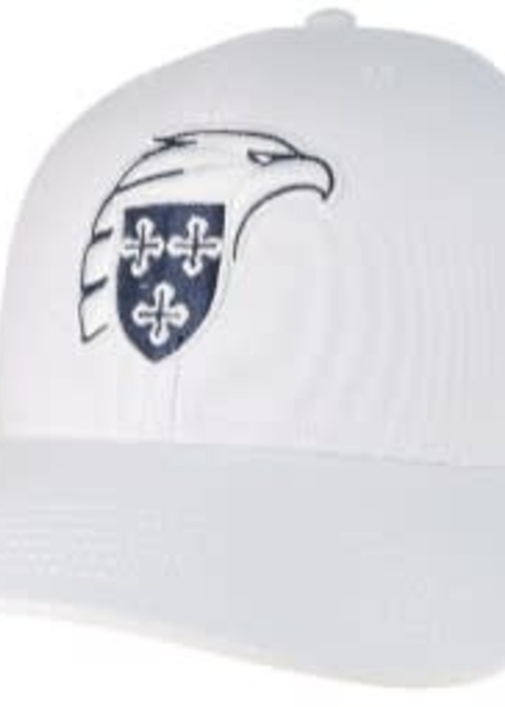 L2 Trucker Cap White with Eagle Shield