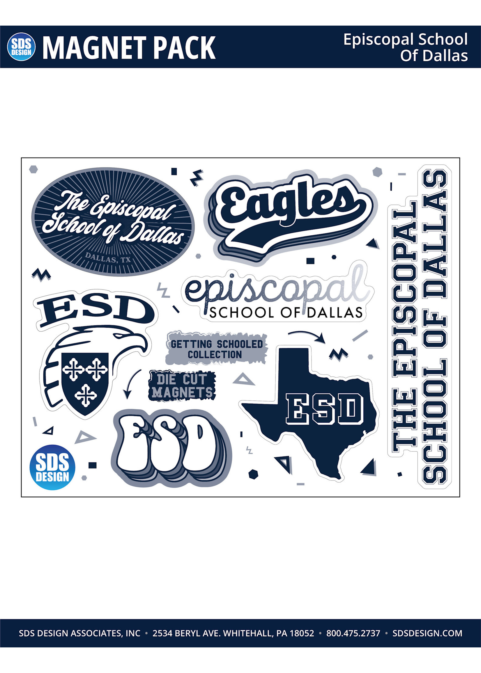 SDS Designs Getting Schooled Magnet Pack