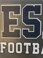 CDI Corp ESD Athletic Decal Football