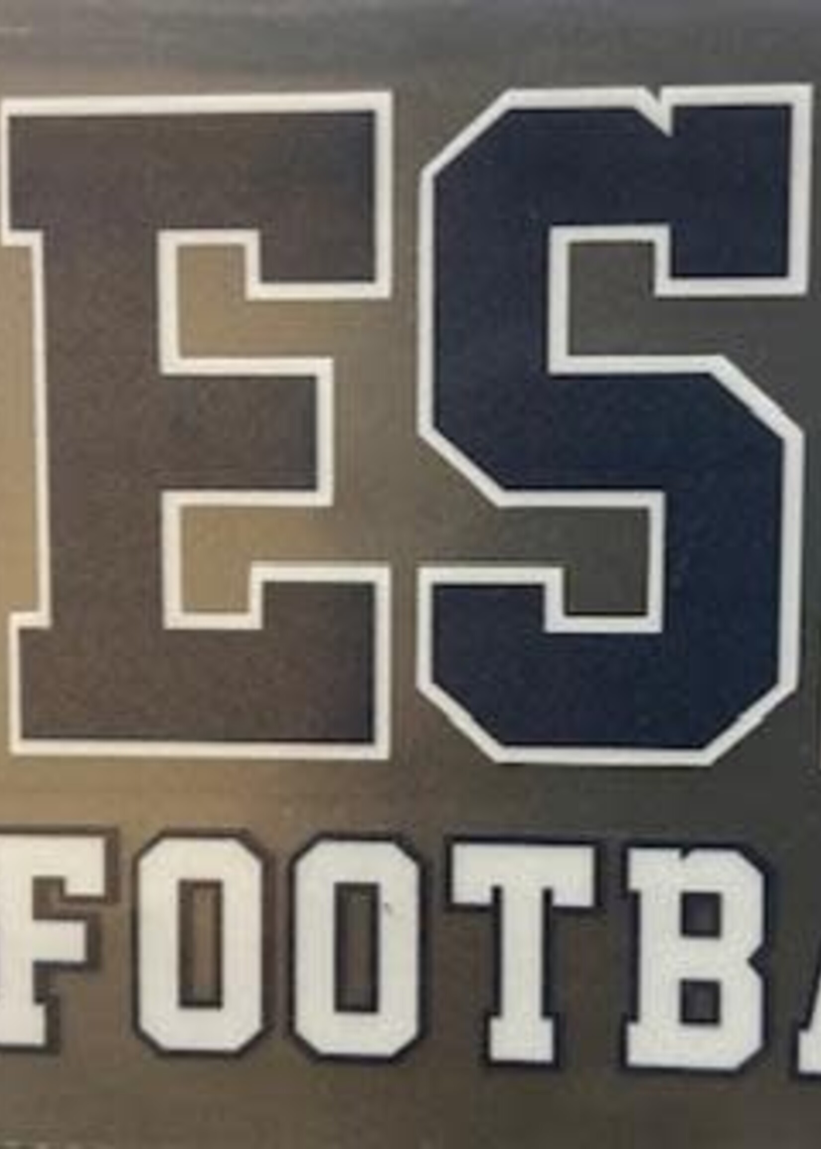CDI Corp ESD Athletic Decal Football