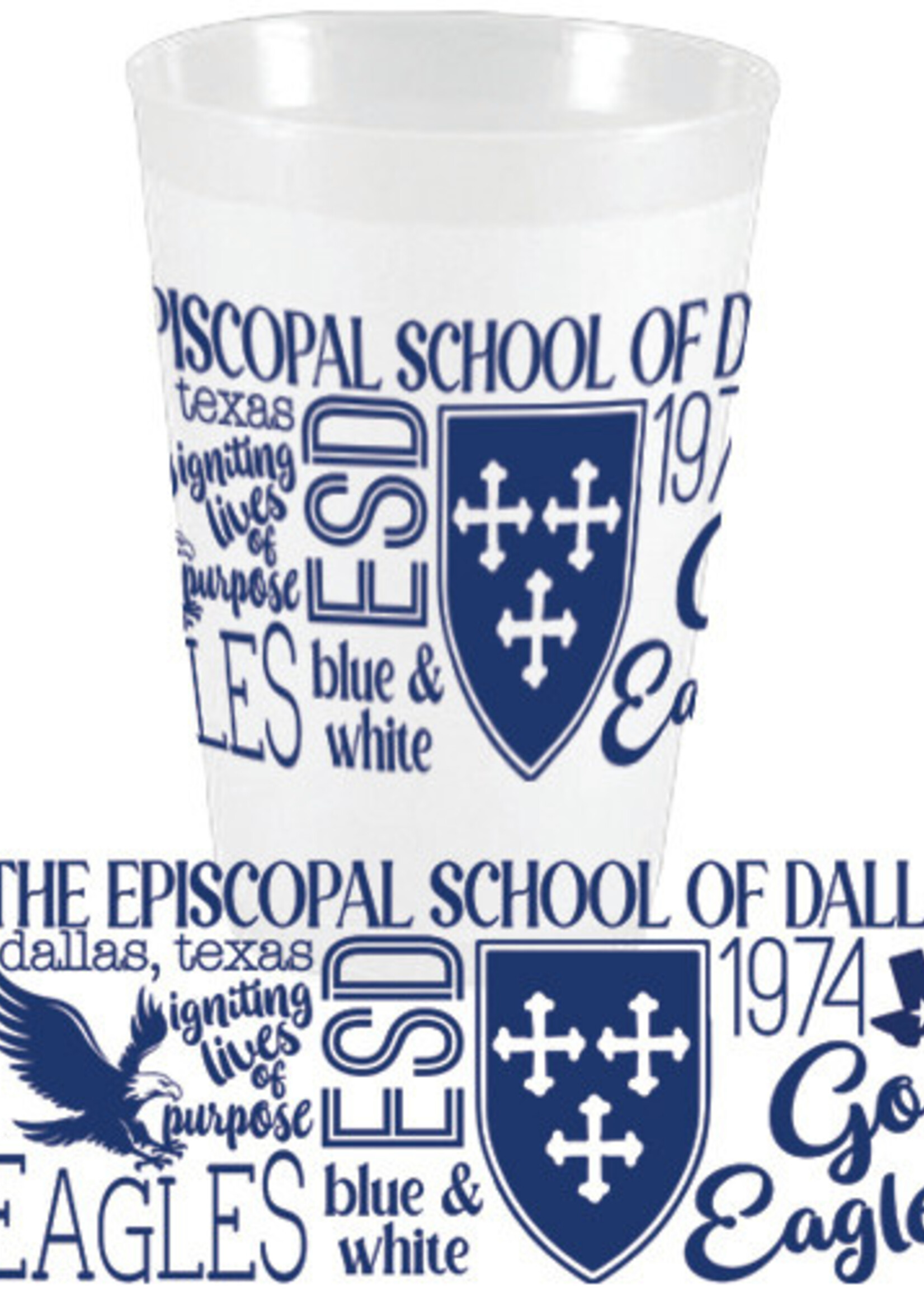 Sassy Cups - 10 Count Frost Flex Cups