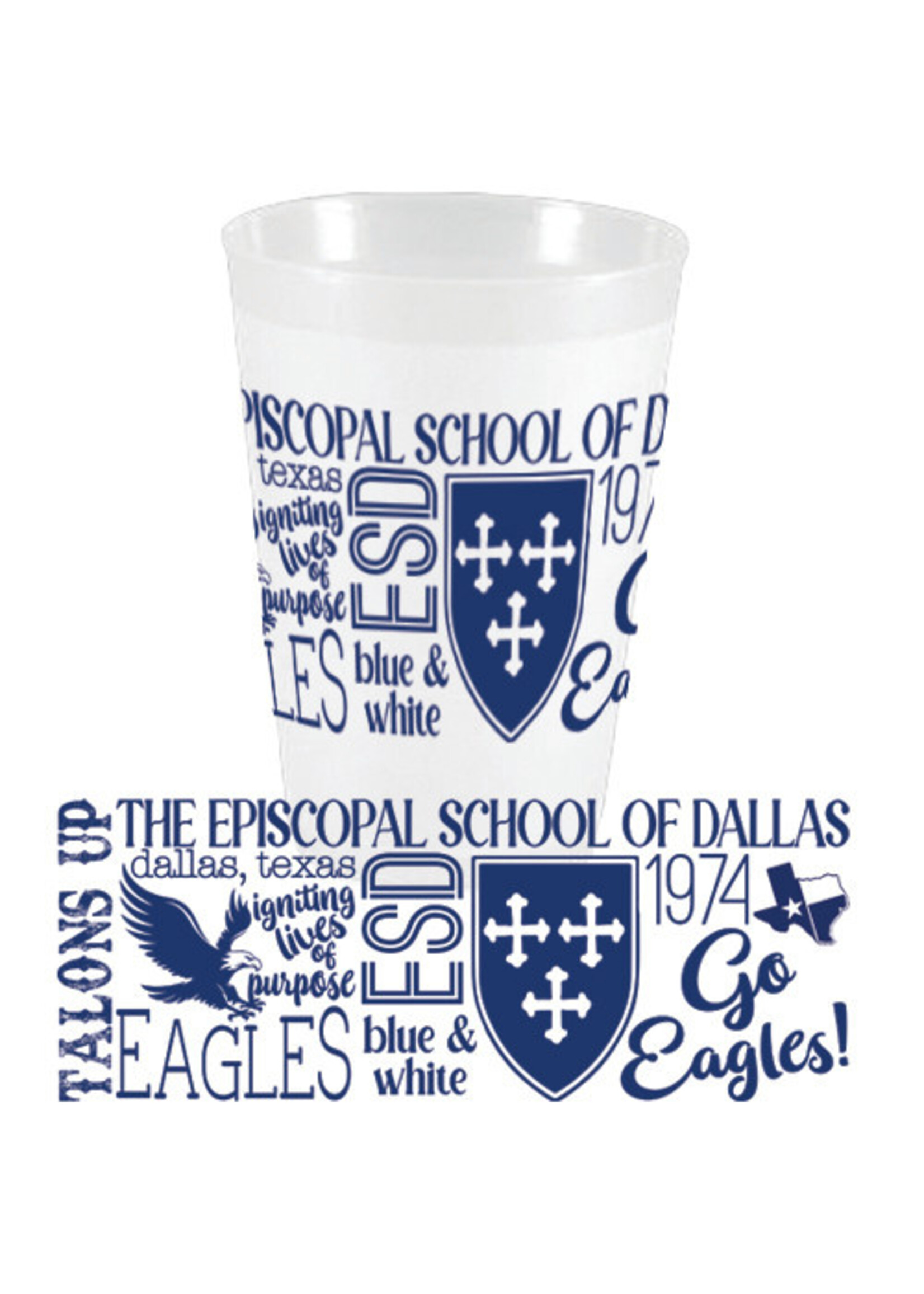 Sassy Cups - 10 Count Frost Flex Cups