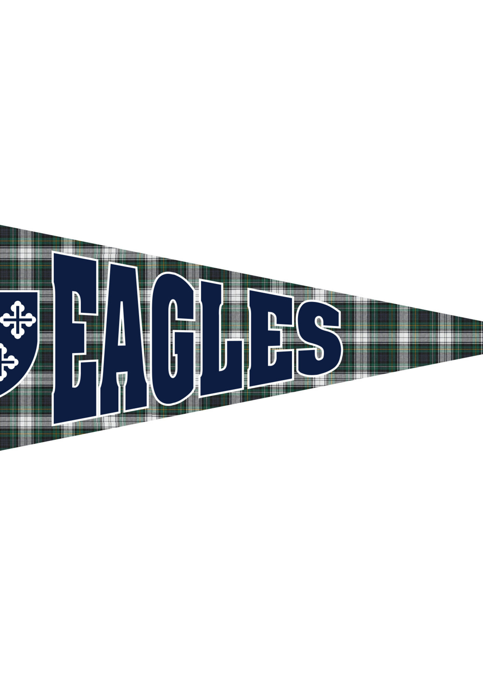 Neil Enterprises Campbell Plaid Pennant EAGLES