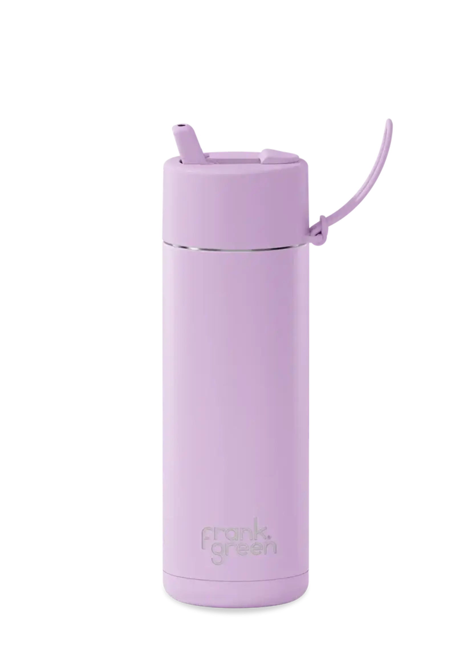 Frank Green 20oz Bottle with Flip Straw Lid