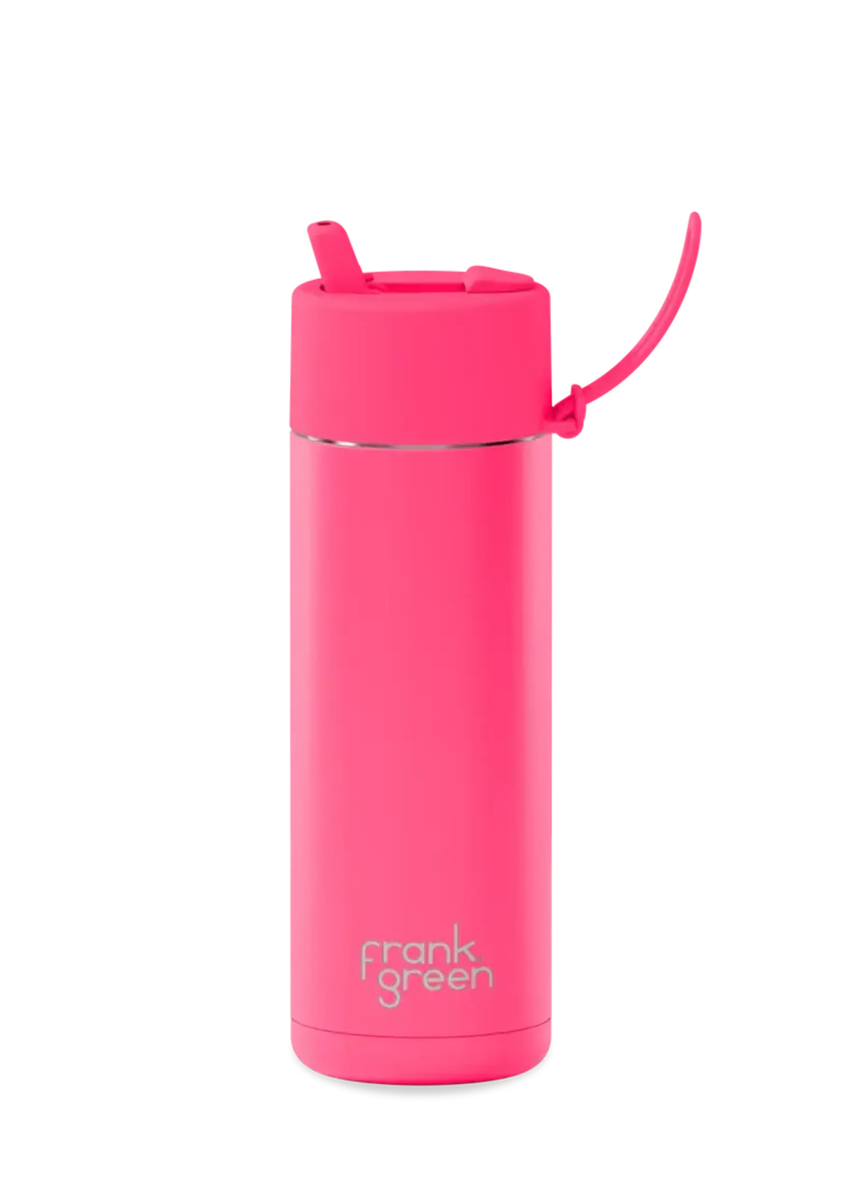 Frank Green 20oz Bottle with Flip Straw Lid