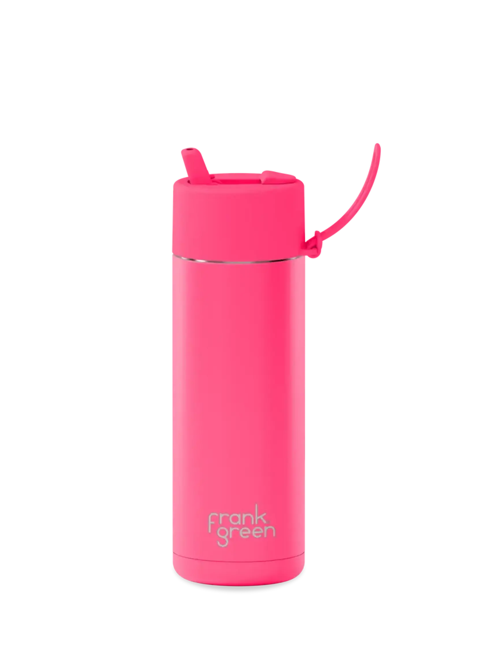 Frank Green 20oz Bottle with Flip Straw Lid