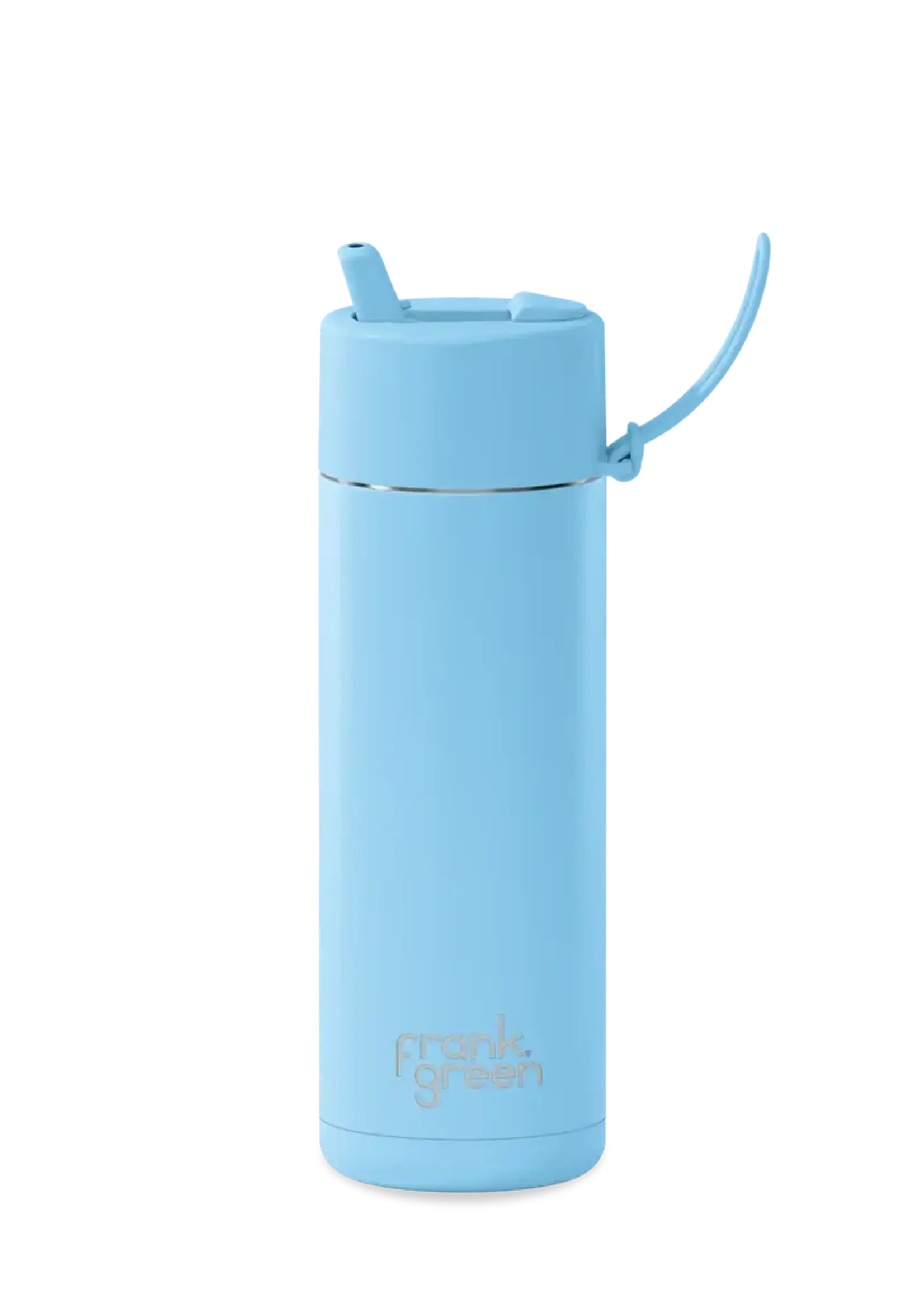 Frank Green 20oz Bottle with Flip Straw Lid