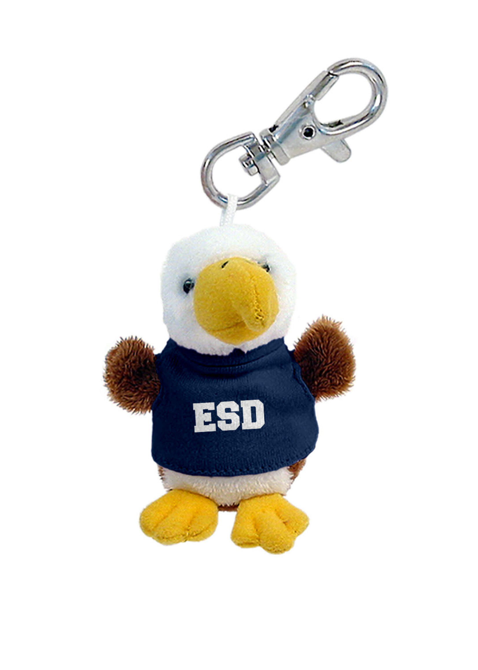 MCM Group MCM Brand Wild Bunch Eagle Clip Keychain