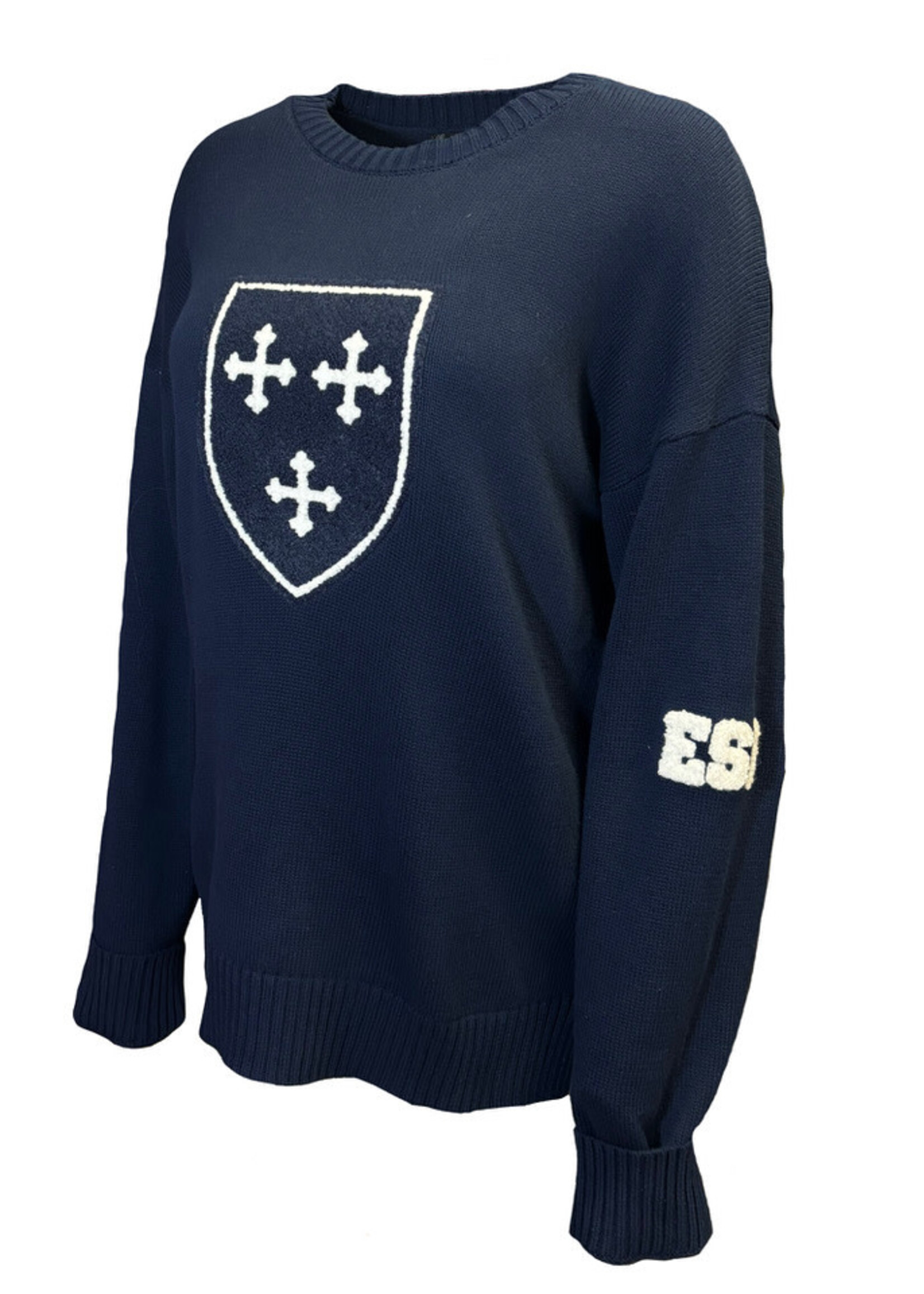 Emerson Street Darby Sweater Navy Shield