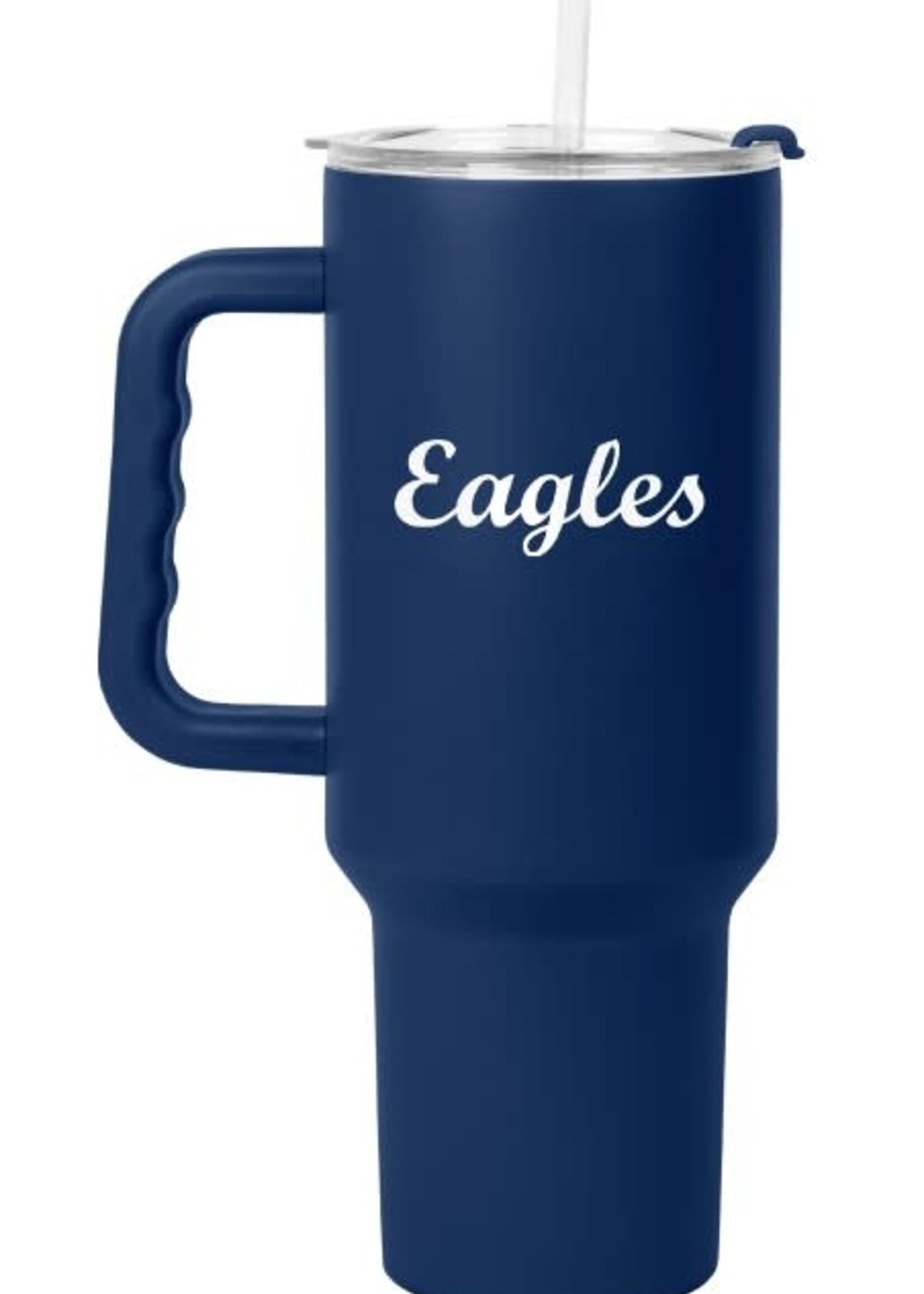 Logo Brands Logo Brands 40oz Flipside Powder Coat Tumbler Navy