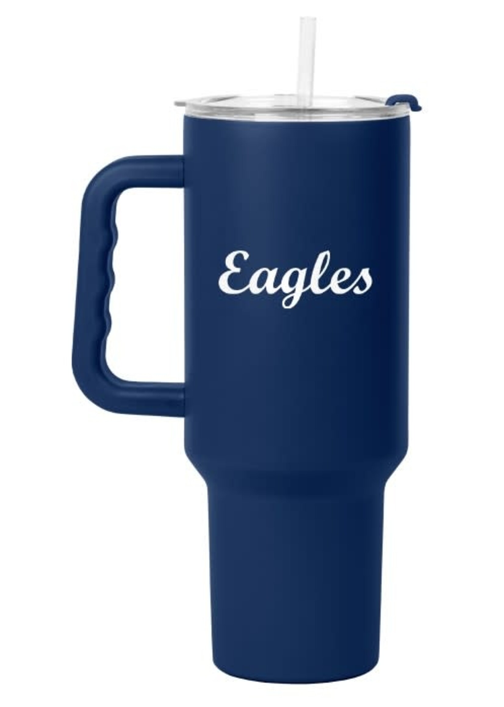 Logo Brands Logo Brands 40oz Flipside Powder Coat Tumbler Navy
