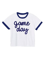 Azarhia Azarhia - Tinsel Game Day Ringer Tee