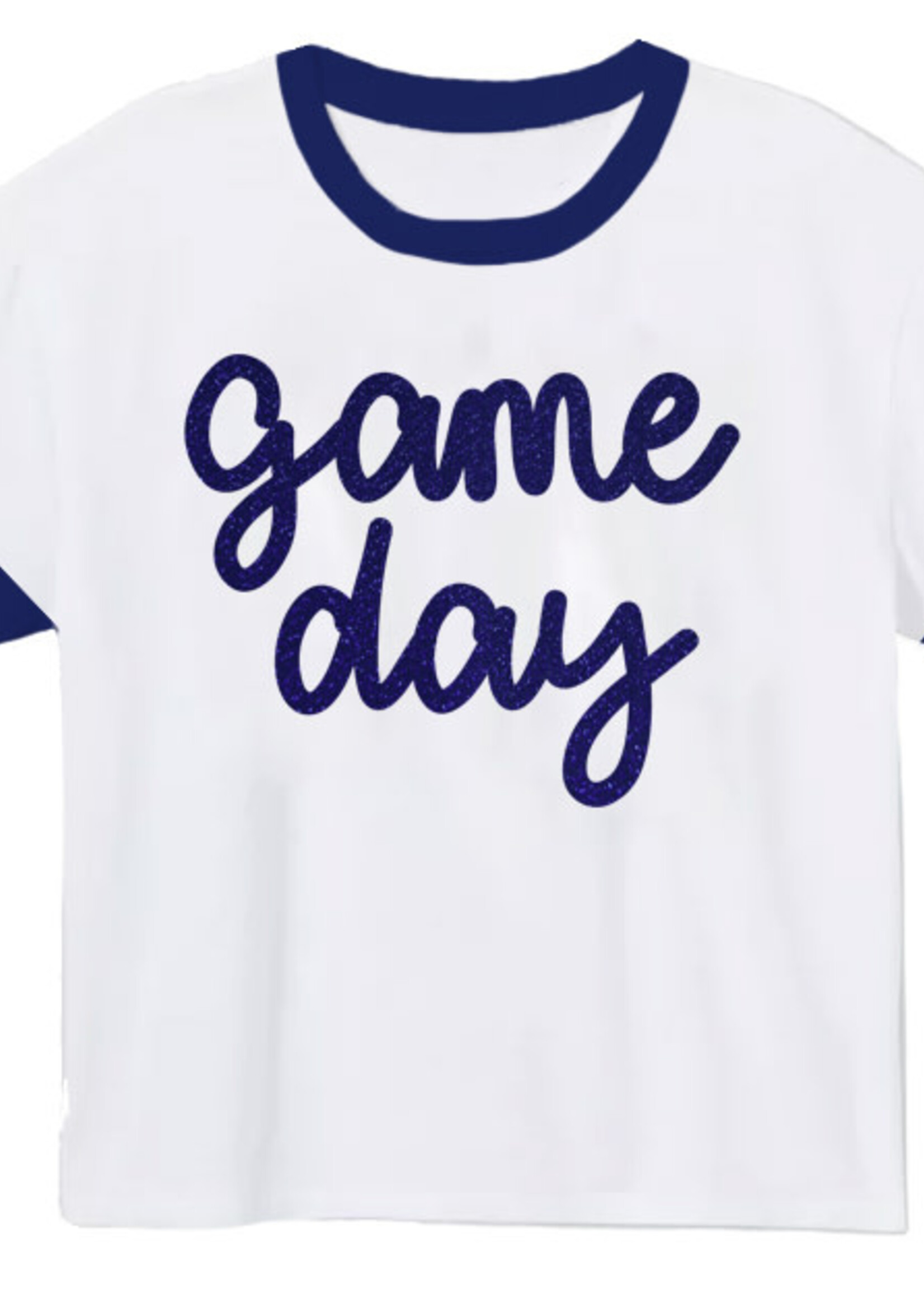 Azarhia Azarhia - Tinsel Game Day Ringer Tee