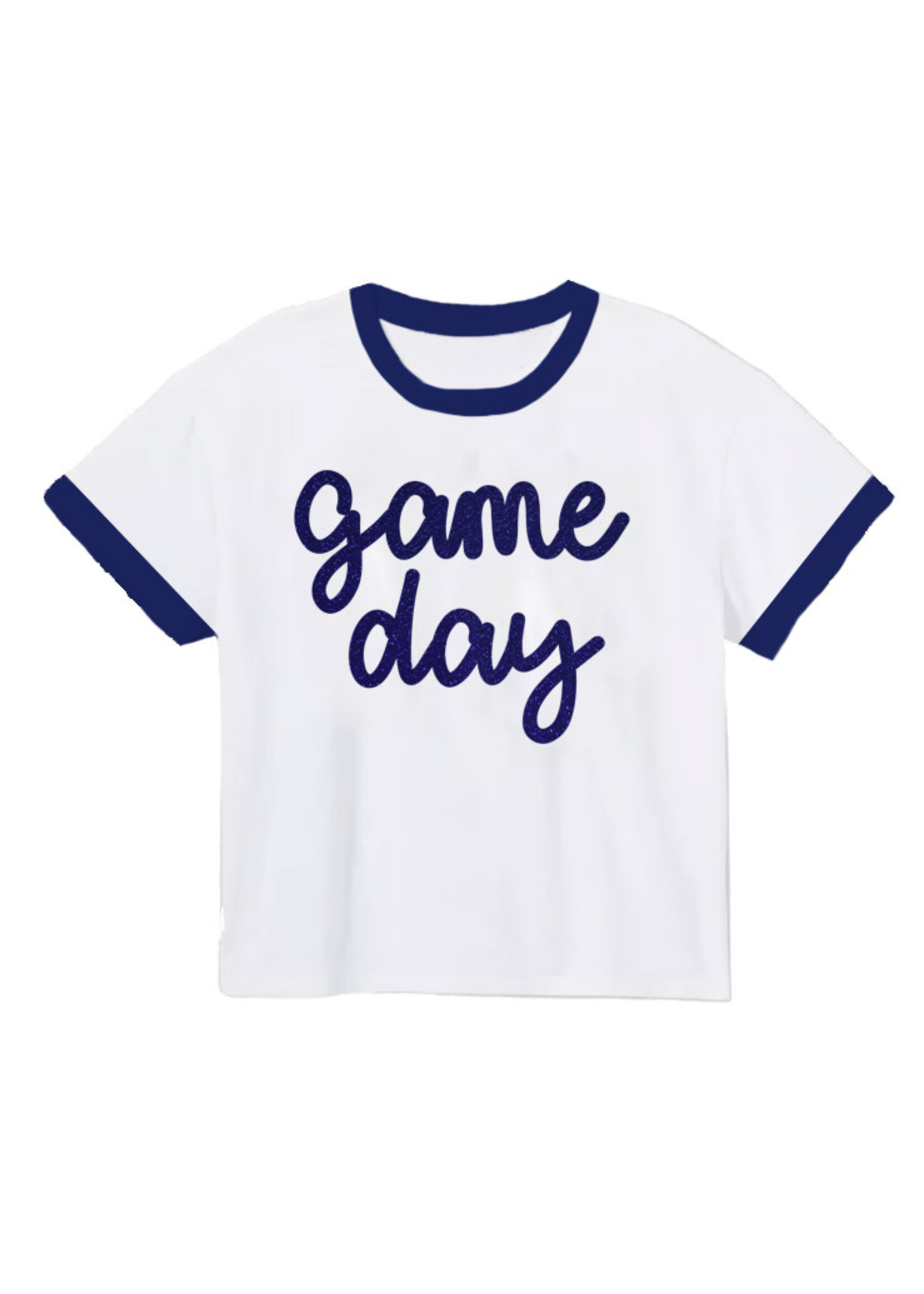 Azarhia Azarhia - Tinsel Game Day Ringer Tee