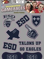 Game Faces Temp Tattoos