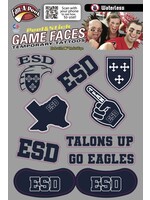 Game Faces Temp Tattoos