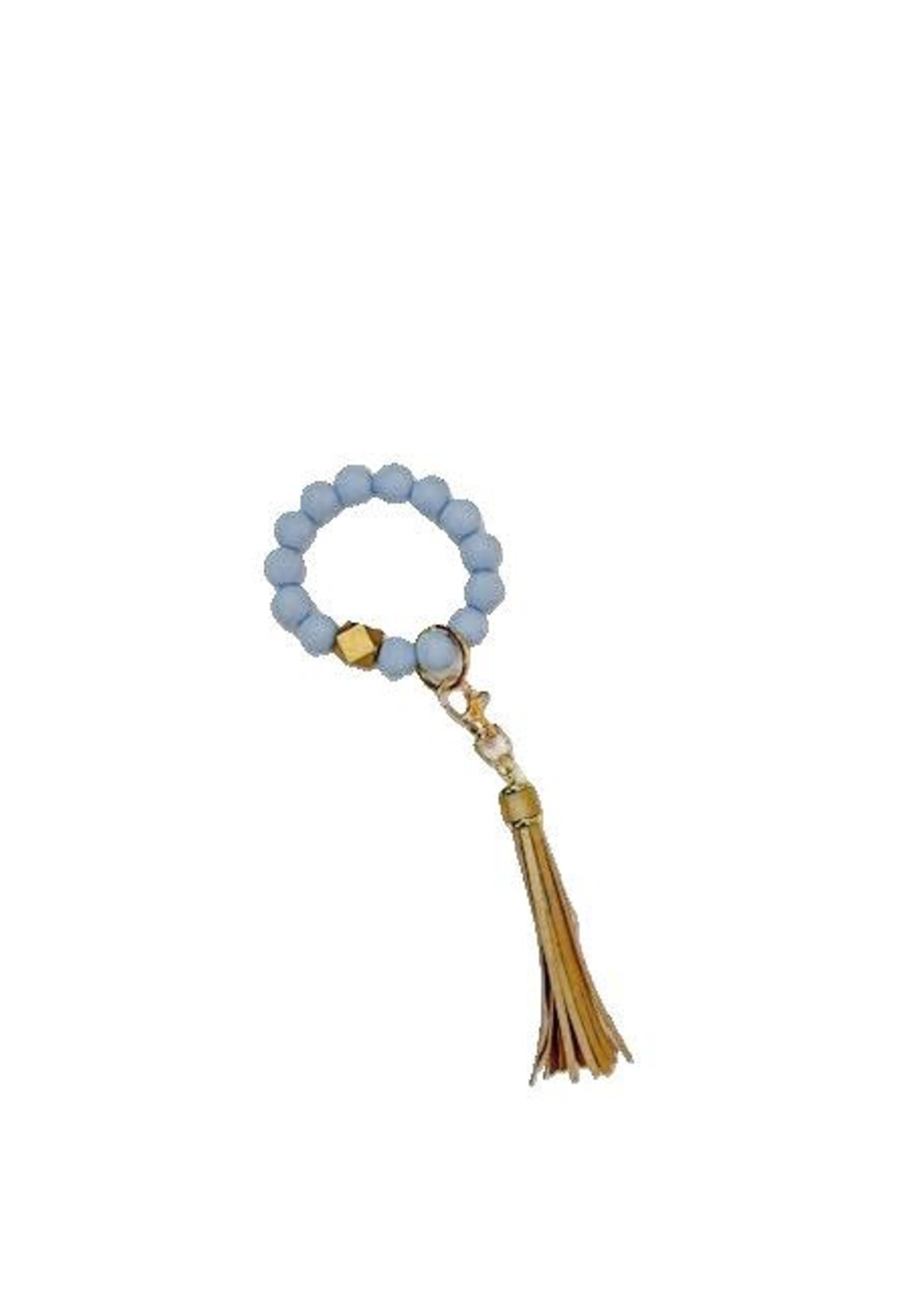 Beaded Wristband Keychain