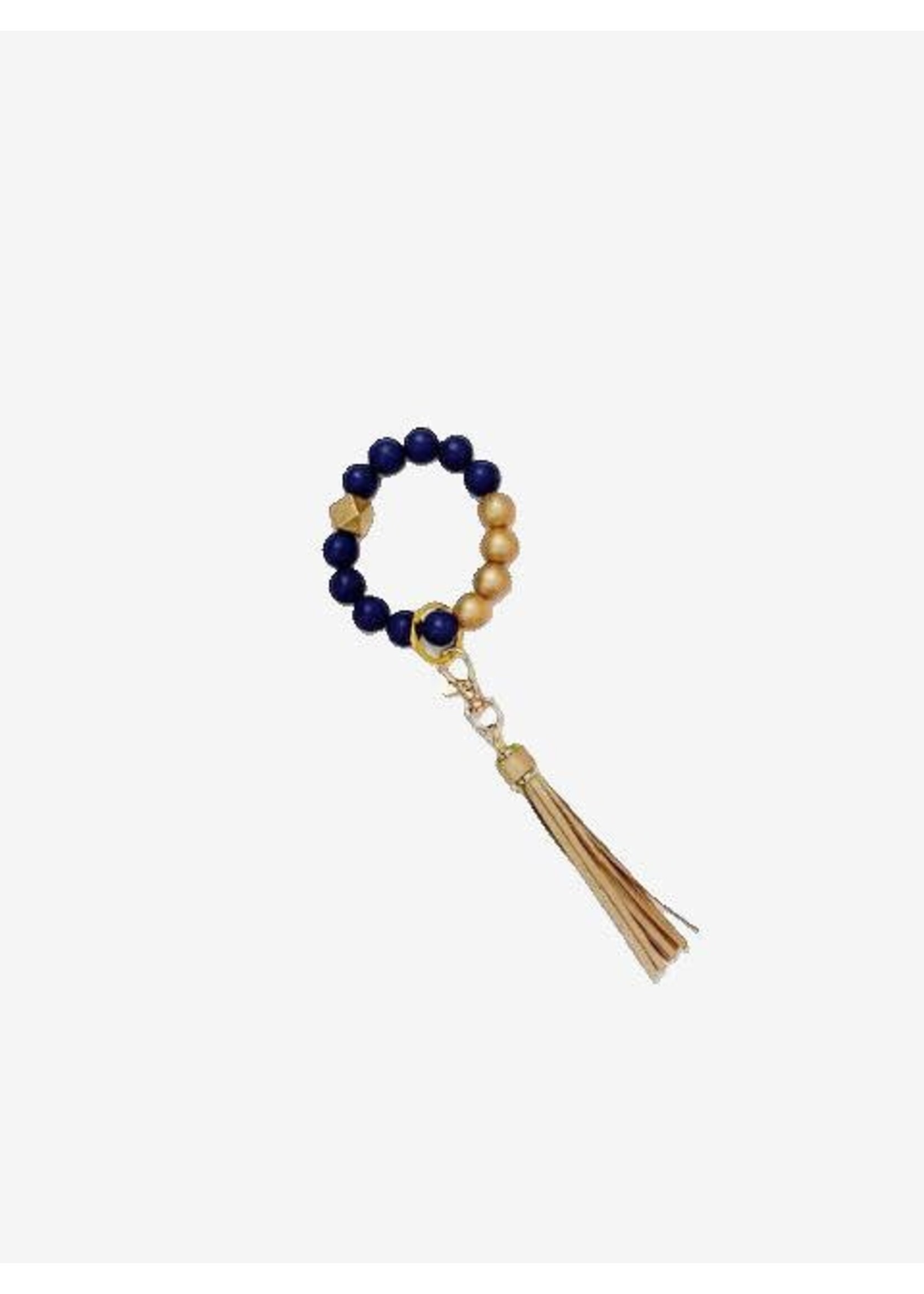 Beaded Wristband Keychain