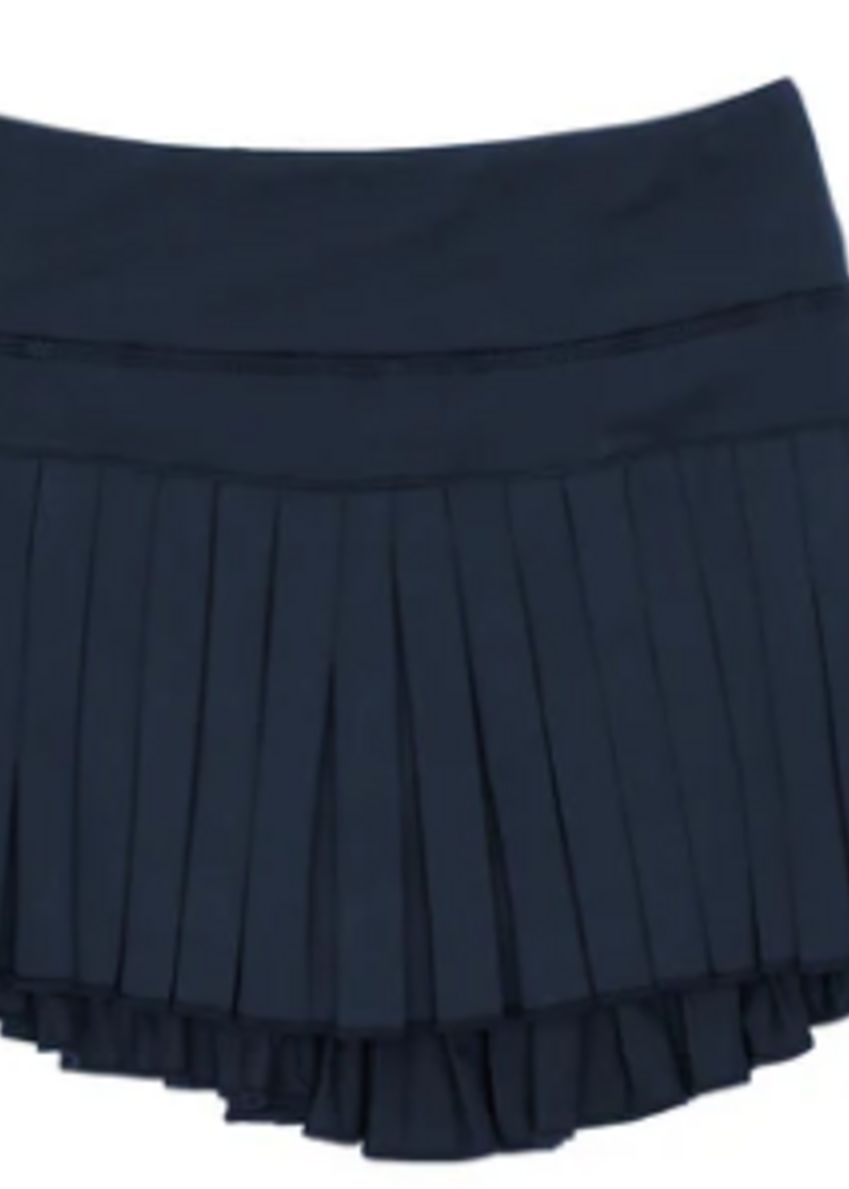 Azarhia AZARHIA Mini Pleated Skort Navy